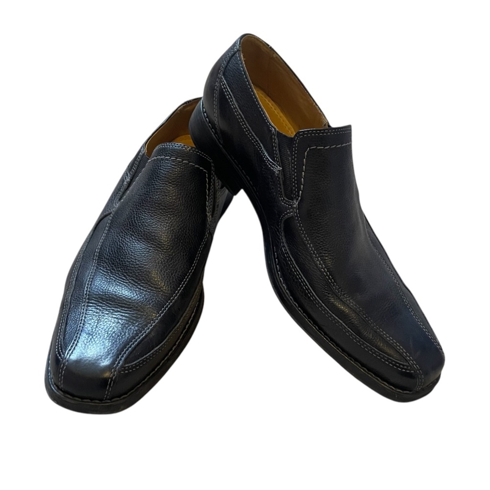 Sandro Black Leather Loafers